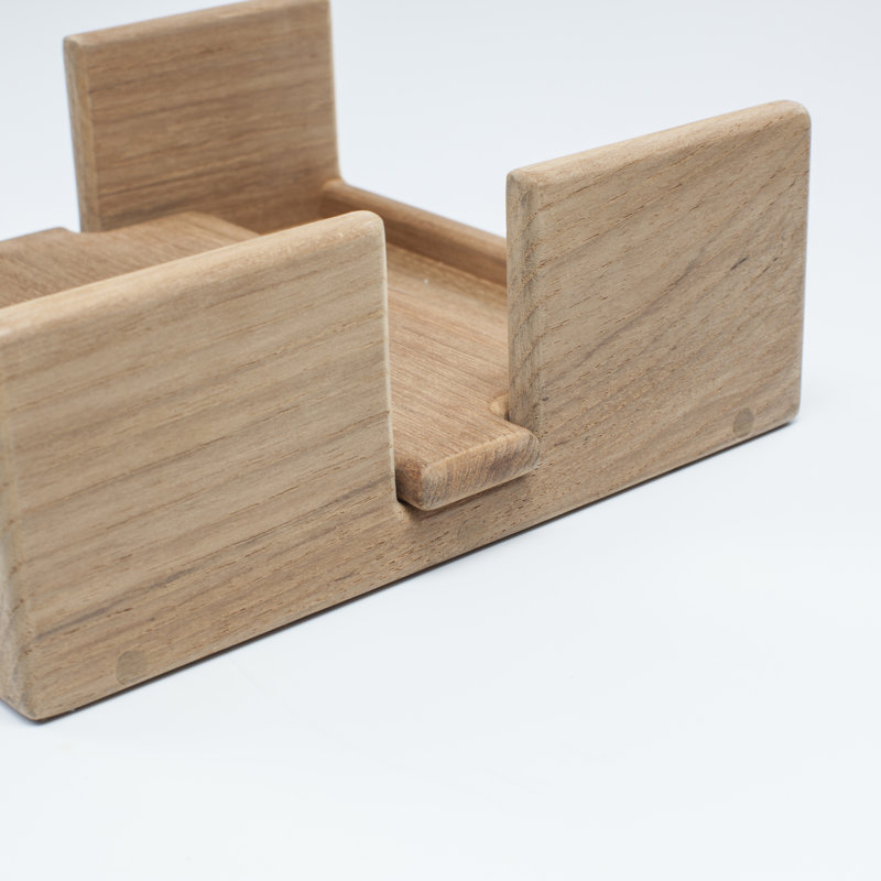 Premium Grade Teak Stay-Put Napkin Holder