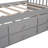 Daybed with Trundle, Drawers & Wooden Frame-125356225-125356226
