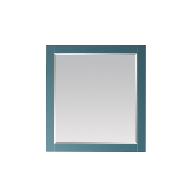 Miroir de salle de bain Dominey, gris, 36 po x 34 po