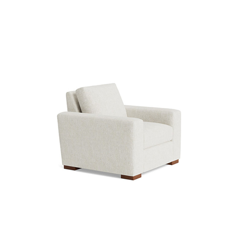 Couch Potato Chair, Performance Weave - Snow