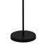 Isaiu 51,18 po. Interrupteur à cordon en ligne moderne noir 1 lumière pour le salon, la lecture, la lecture, debout, la lanterne, lampadaire, coin, lumières hautes