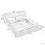 Chenille Upholstered Bed Frame with Thick Fabric-646489217