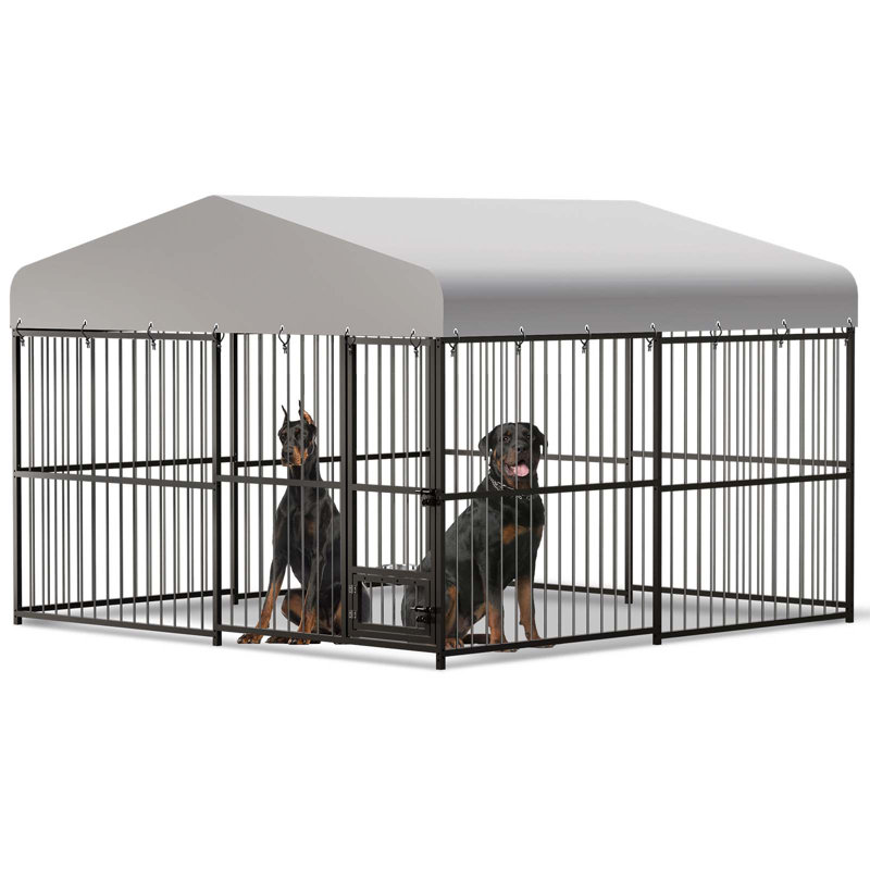 180cm H Metal Yard Kennel
