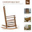 Chaise berçante à haut dossier Traditional-1716893166
