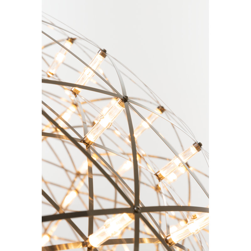 Raimond LED Chandelier,  16.9" H X 16.9" W X 16.9 D, 98.4"