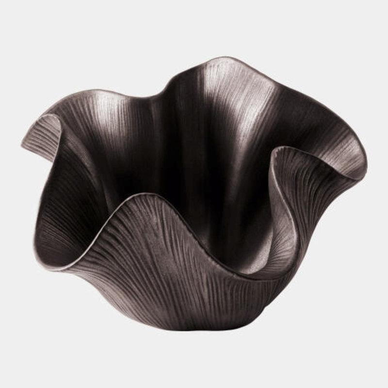 Scallop Decorative Bowl, Gold