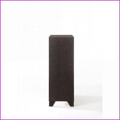 Commodes et amp; Garde-robes | Commode 5 tiroirs Classic Espresso | Espresso | Bois synthétique