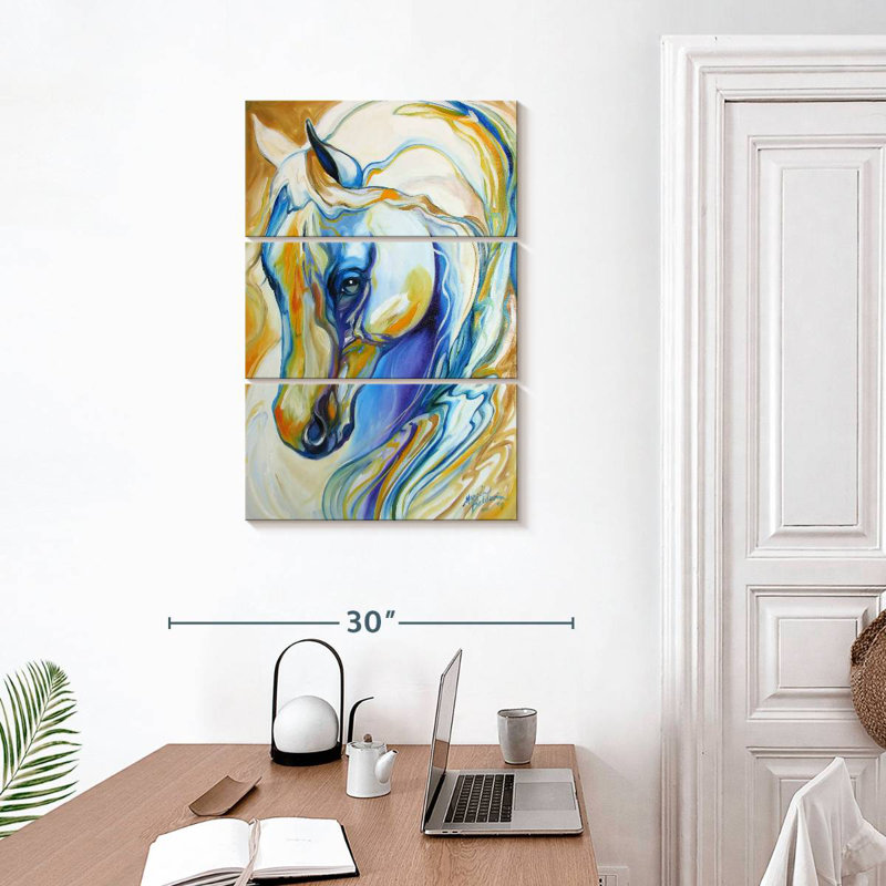Brampt Arabian Abstract, H 32 po x l 20 po