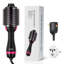 Séchoir à cheveux avec brosse à air chaud à double tension et baril ovale 2,95 po