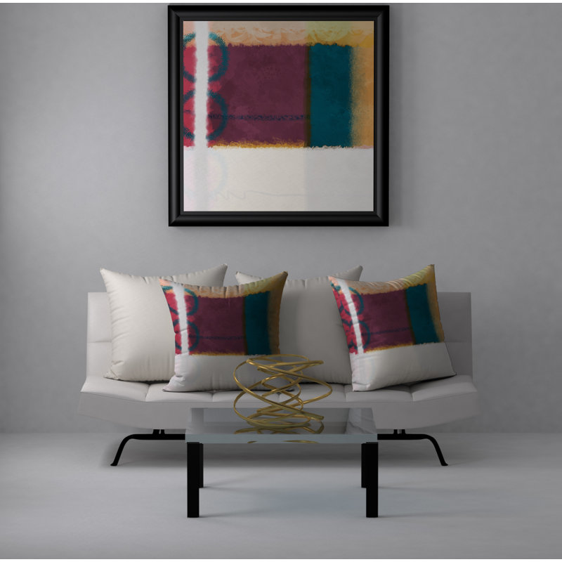  Housse et insert de coussin carré Slick Ultra, 20 po x 20 po
