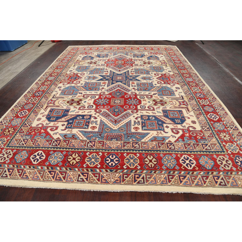One-of-a-Kind 8'8" X 11'9" New Age Wool Area Rug in