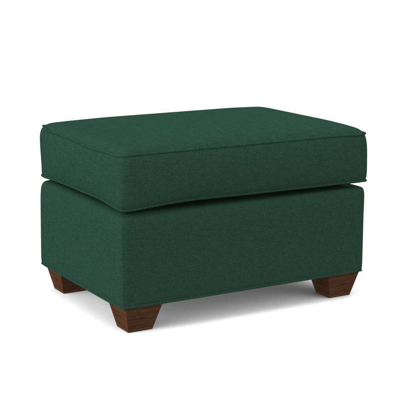 Repose-pieds standard de 27 po Clark, Noyer Montana, Jade antique