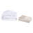 Button Closure Bedding - Organic Cotton, Full/Queen Cotton Comforter Natural, Secure Insert,