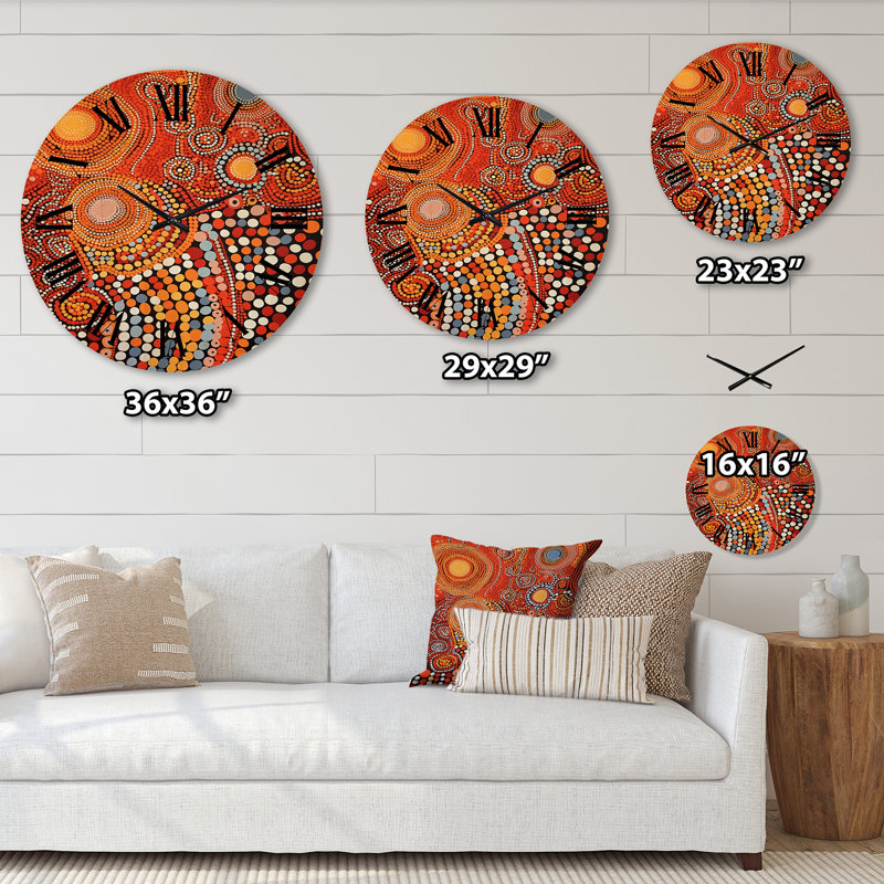 Horloge murale Annmargaret, Grand
