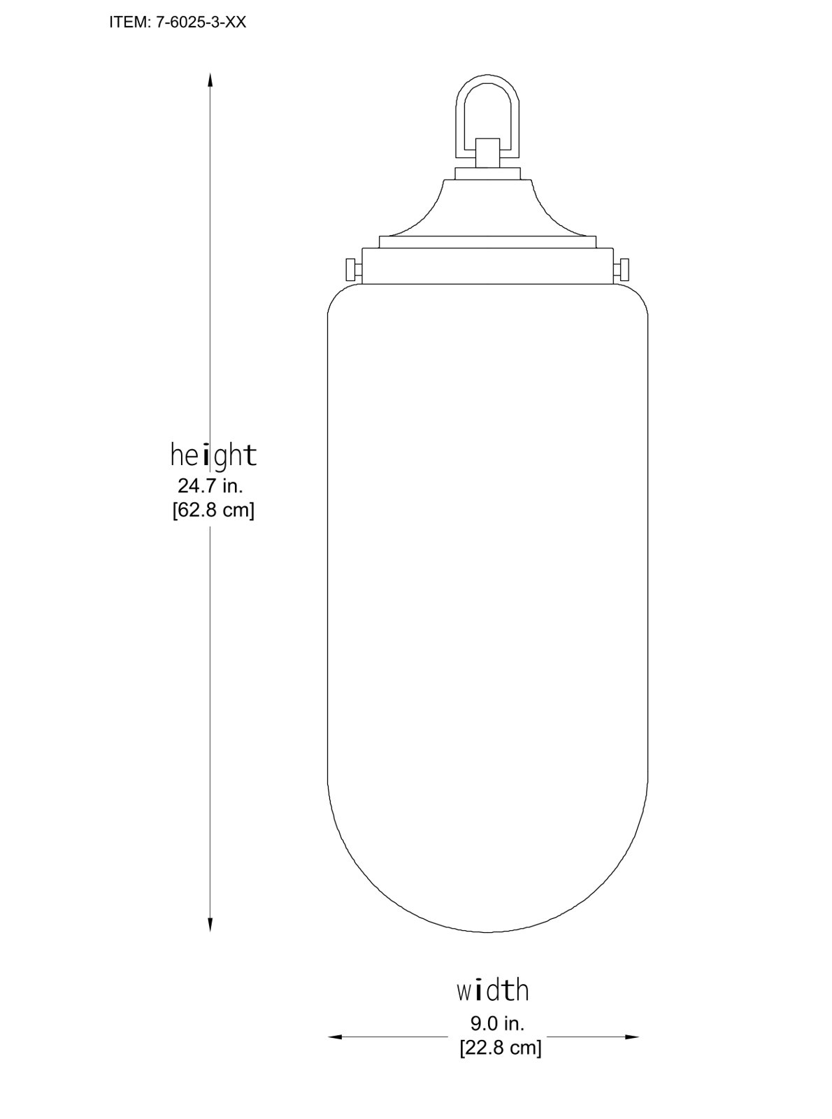 Dimmable 3-Light Pendant, Black