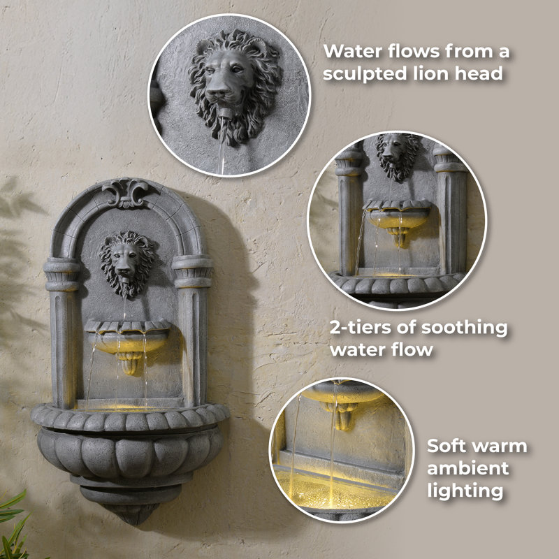 Weather Resistant Wall Base Fountain