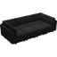 Grand canapé-lit modulaire réversible en velours de 116,6 po Wylodene-94104047