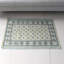Wool Abstract Area Rug in Blue/Yellow/White