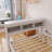 Wood Frame Full Size Daybed With Charging Station,LED Light And Storage Shelves-1854589296