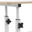 Adjustable Metal Base Computer Desk-741500038