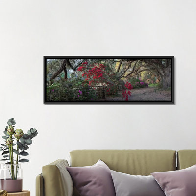 «Springtime Morning» par H.J. Herrera - reproduction d'art numérique sur toile tendue sur châssis panoramique