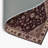Overdyed Brown Indoor and Outdoor Area Rug-813599199