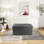 Banc de rangement avec repose-pieds 30 po