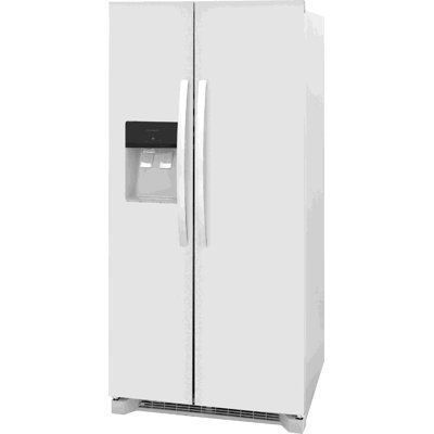 Frigidaire 22.3 Cu. Ft. 33" Standard Depth Side By Side Refrigerator