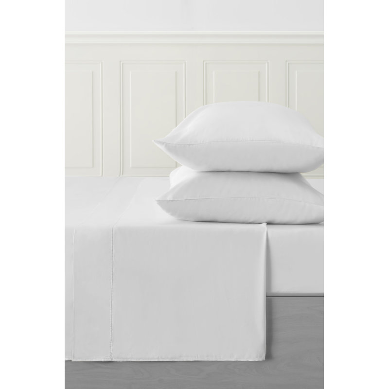 Taie d’oreiller de rayonne de bambou, Très grand, Blanc