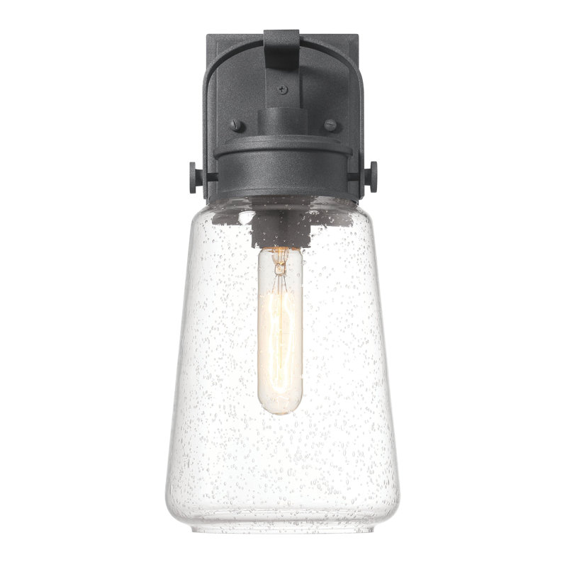 Azocar Wall Light, Distessed Zinc