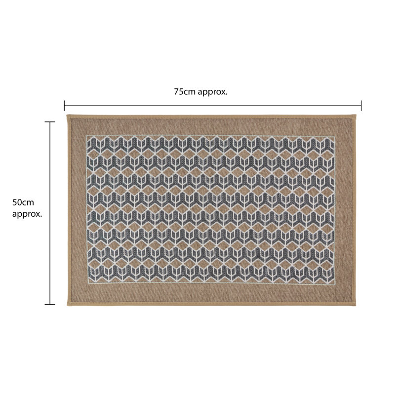 Geometric Indoor Doormat