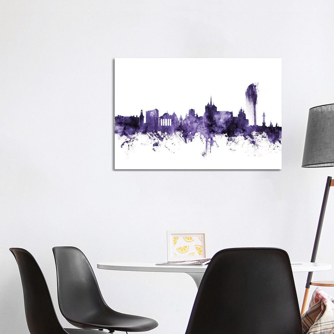 Geneva, Switzerland Skyline by Michael Tompsett - Wrapped Canvas Gallery-Wrapped Canvas Giclée