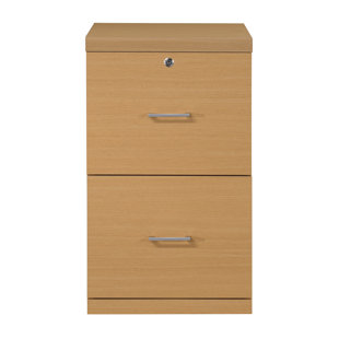 17'' Wide 2 -Drawer File Cabinet