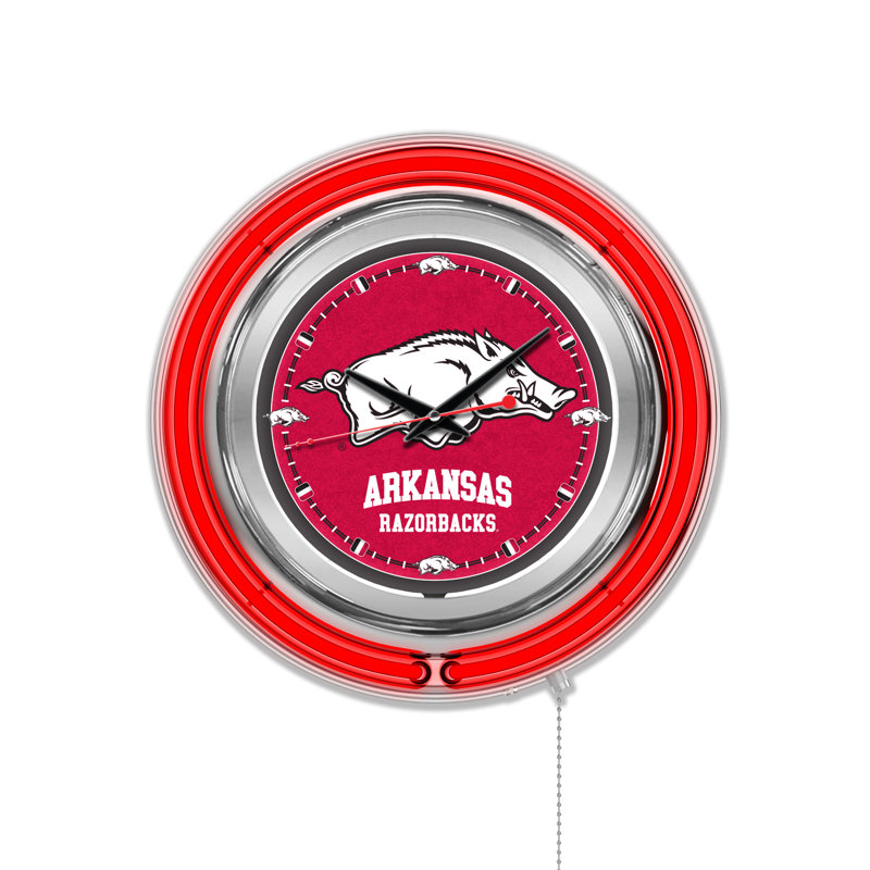 Horloge murale 15 po NCAA, Arkansas