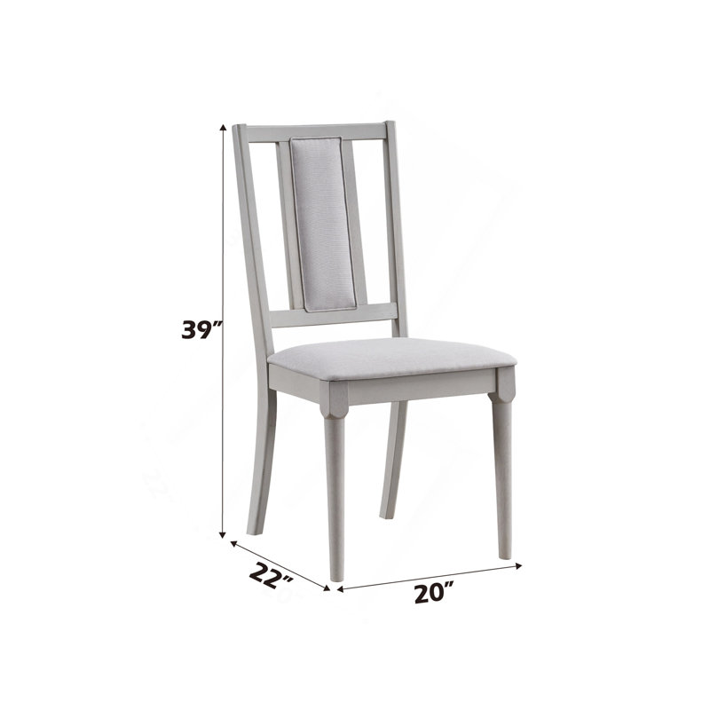 Ensemble de 2 chaises d'appoint Marta