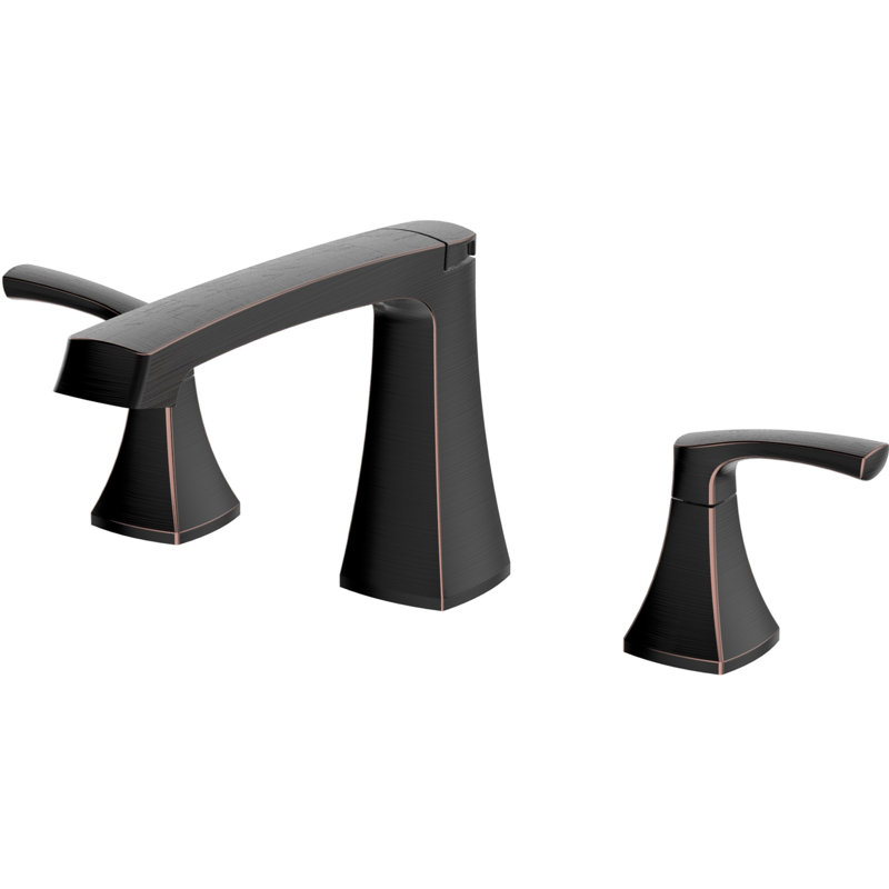 Cardania 2 Handle Deck Roman Tub Faucet, Oil-Rubbed Bronze