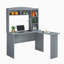 Bureau moderne en L avec rehausse Techni Mobile