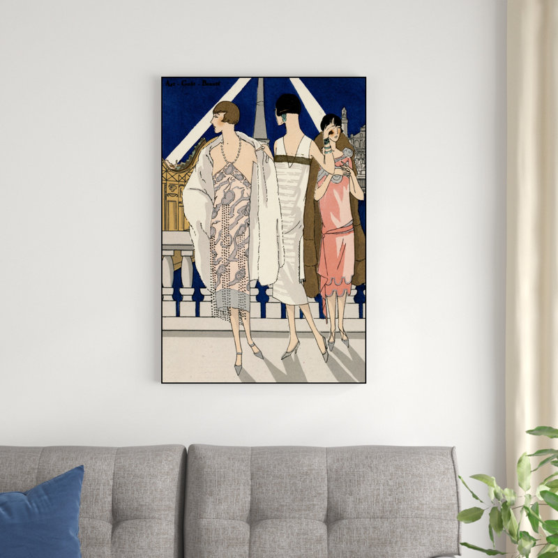 «Vintage Couture II», impression sur toile tendue, H 36 po x l 24 po x P 1,25 po