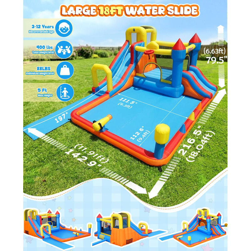 Jeu gonflable Big Water