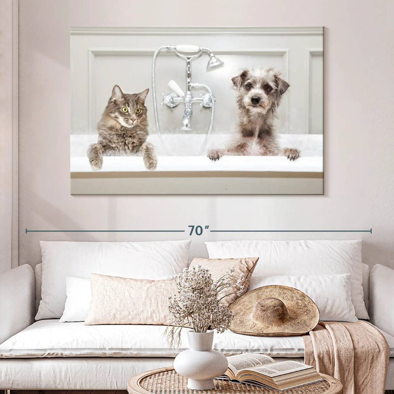 Luxury Pet Bath, 34" H x 51" W
