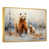 Gold Floater Framed