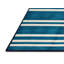Tapis bleu à rayures horizontales lavable à la machine-1334800416