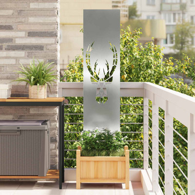vidaXL Garden Privacy Screen Partition Outdoor Decor Modern Decorative Barrier