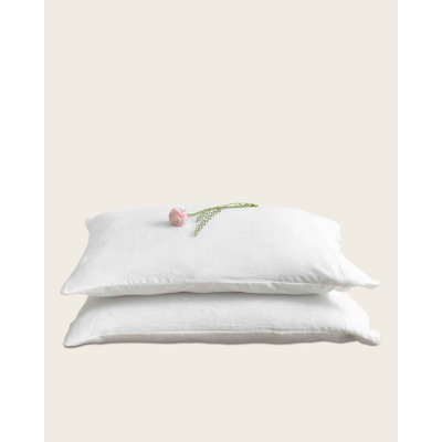 Baloo Living Stonewashed Linen Pillowcases 2 Piece Set