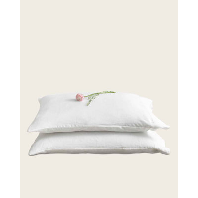 Stonewashed Linen Pillowcases 2 Piece Set