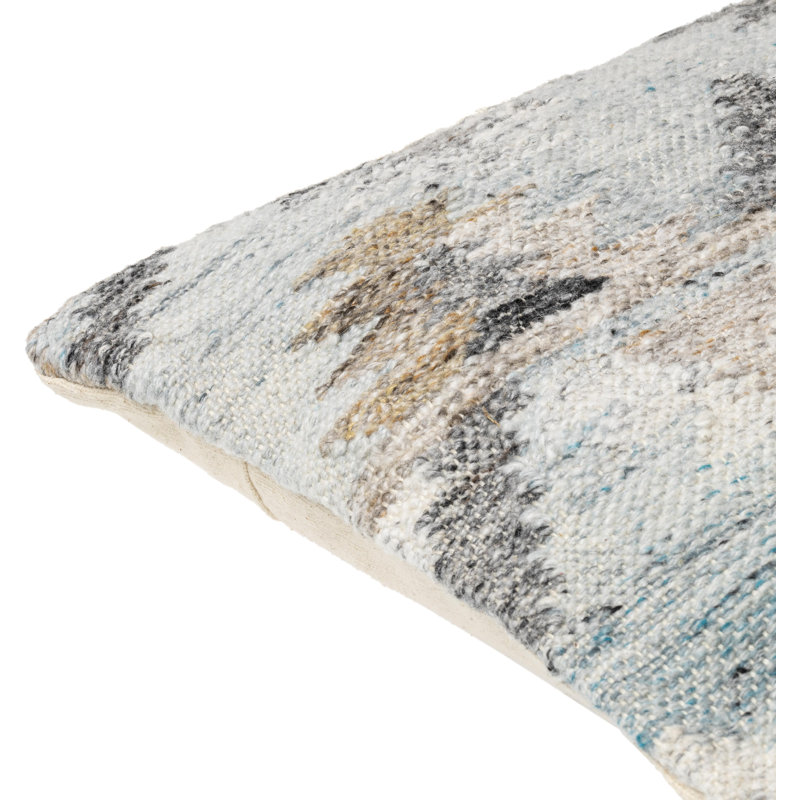 Alyssa Ikat Reversible Pillow Cover, 18"H x 18"W