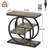 Versatile End Table, 4-Tier Display Shelf,Side Table,Entryway Organizer
