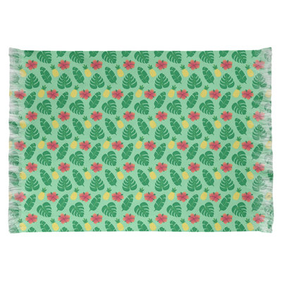 Vert tropical Tapis décoratif