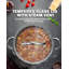 Marmite en acier inoxydable de 12 pte avec couvercle Cook N Home Basics, marmite pour pâtes, marmite avec poignée robuste, marmite avec chauffage uniforme, va au four et au lave-vaisselle, batterie de cuisine pour la mise en conserve, ébullition-92635944-92635943