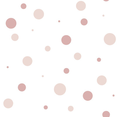 Rouleau de papier peint à petits pois Little Explorers